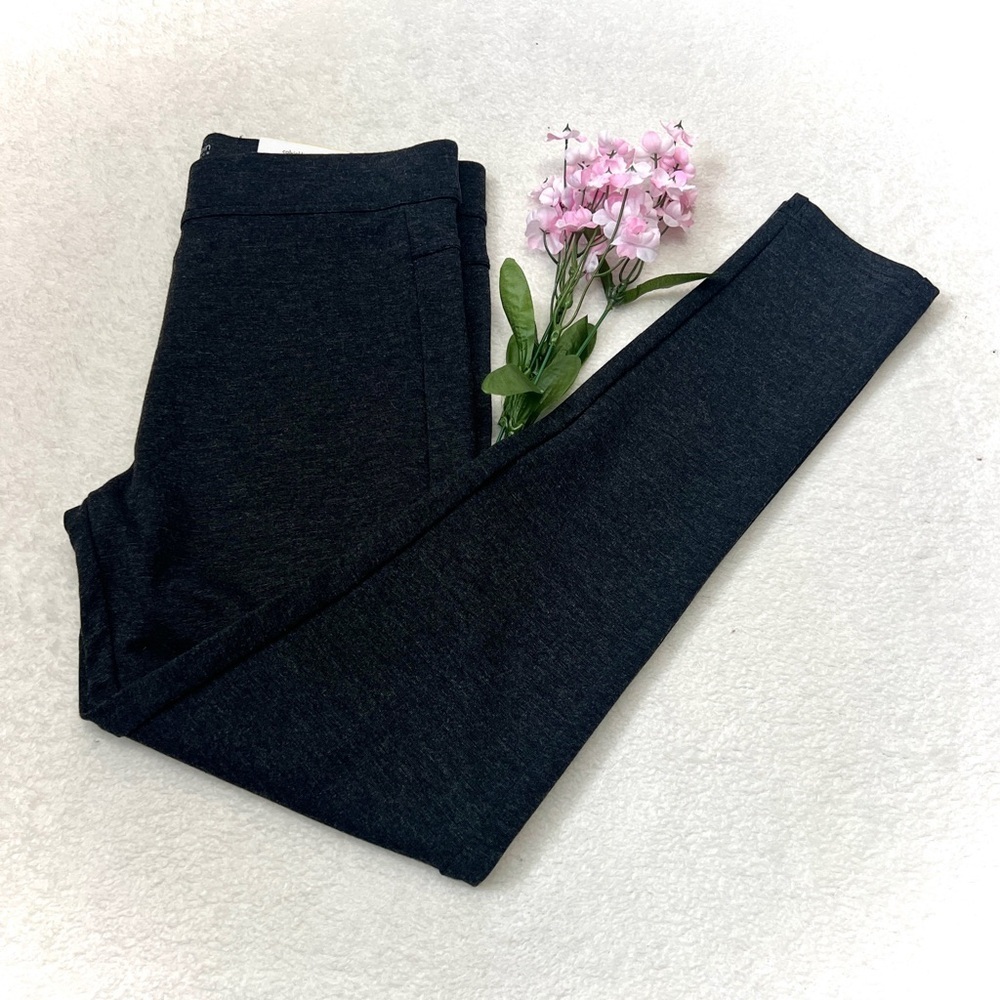 Calvin Klein NWT Charcoal Mid-Rise Leggings - Medium (28")